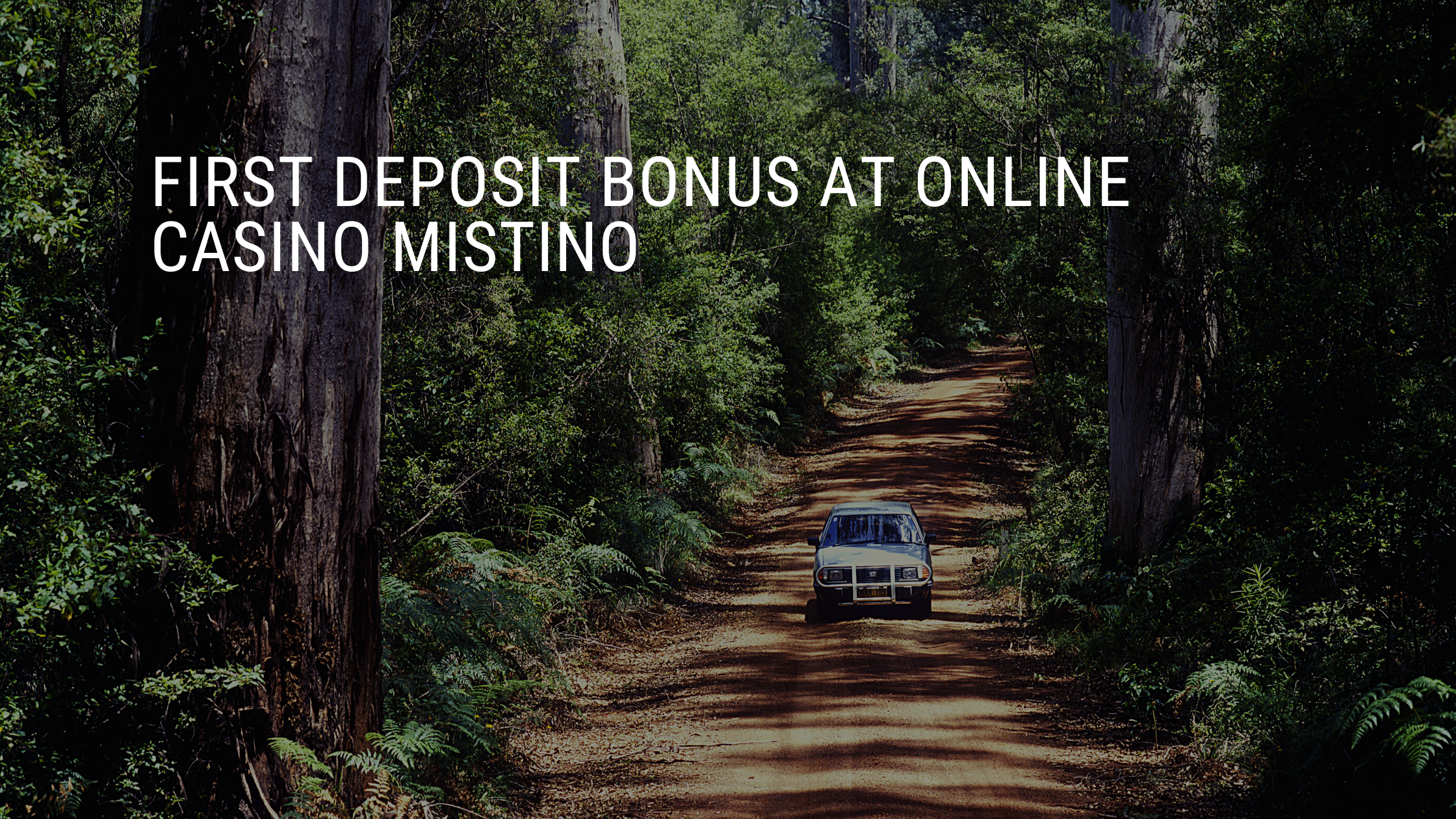 First Deposit Bonus at Online Casino Mistino