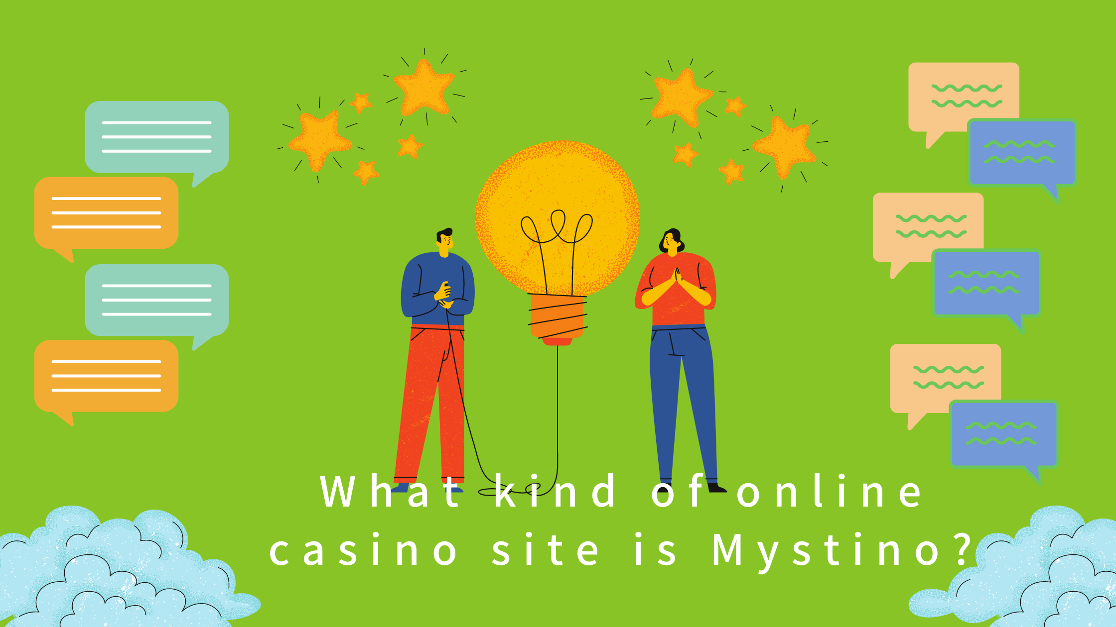 What kind of online casino site is Mystino?