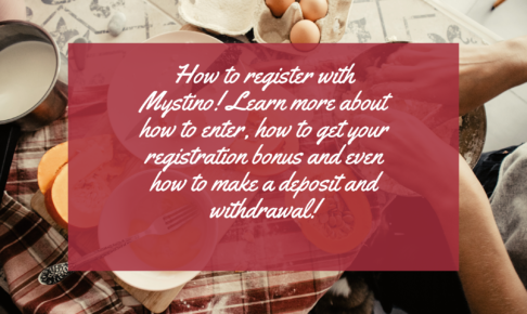 How to register with Mystino! Learn more about how to enter, how to get your registration bonus and even how to make a deposit and withdrawal!